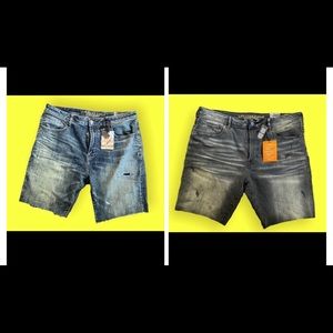 2 pairs size 38 American eagle jean shorts